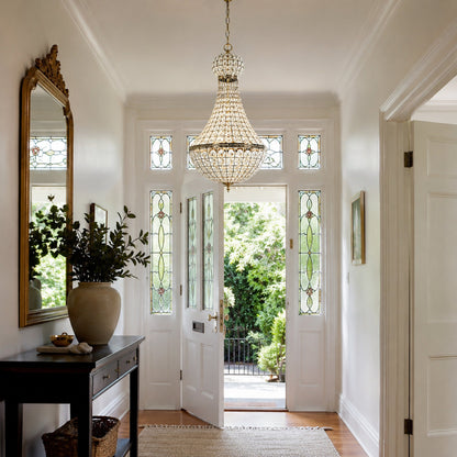 Palace Empire Chandelier - Antique Brass