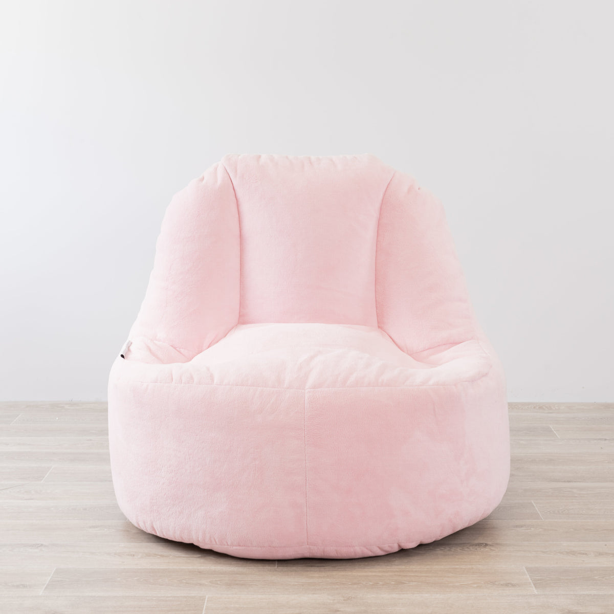 Lounger Plush Fur Bean Bag Chair Cover - Soft Pink