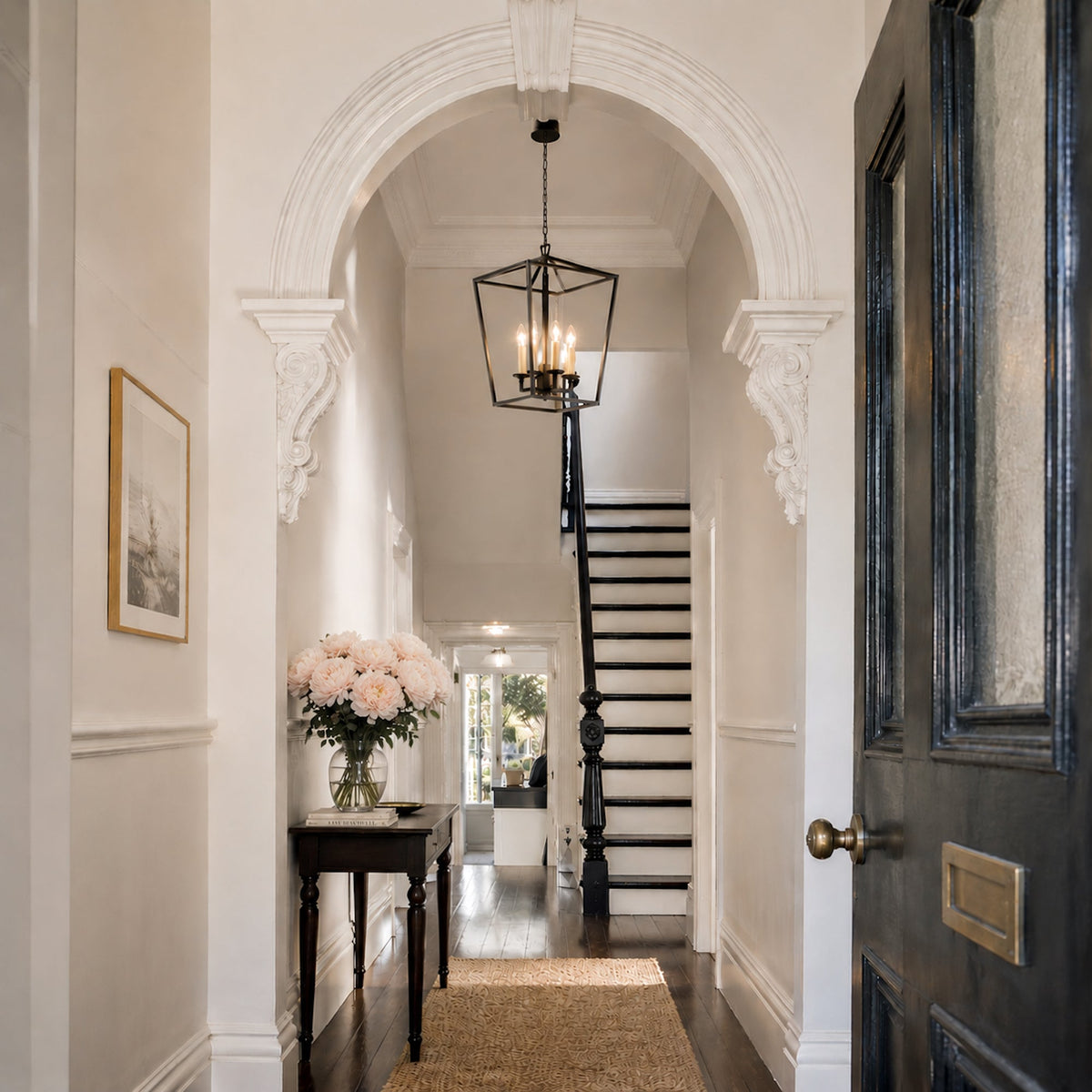 Saffire Hampton Pendant Light - Matt Black