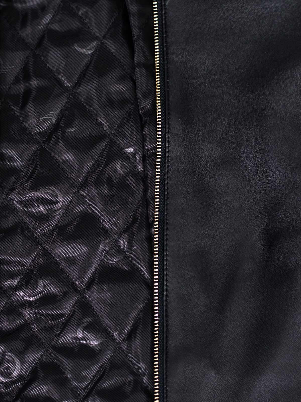 Black Leather Motorcycle Jacket