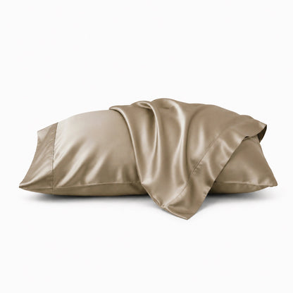 Silky Soft Bamboo Standard Pillowcase Set - Latte