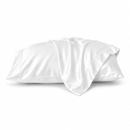 Silky Soft Bamboo Pillowcase Set - White