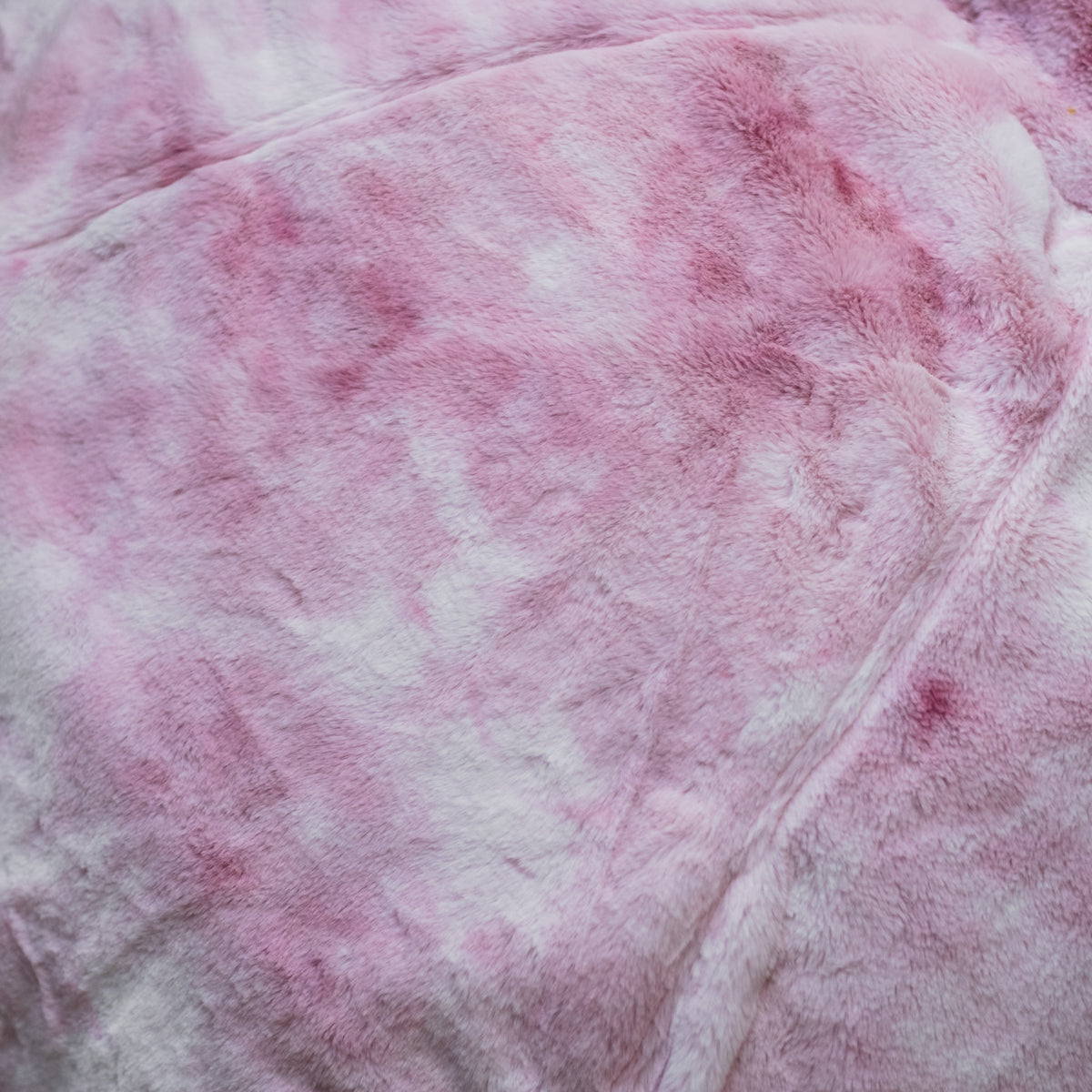 Cloud Plush Fur Bean Bag - Marble Pink