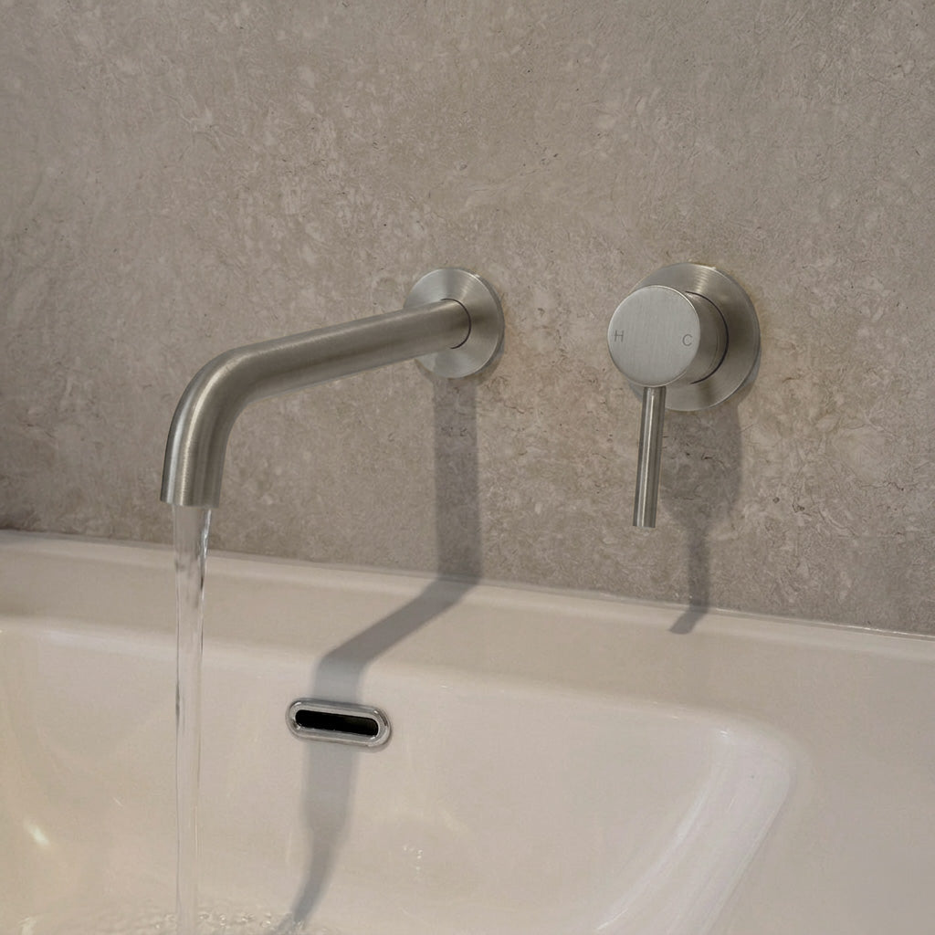 Reno Wall Spout - Brushed Nickel
