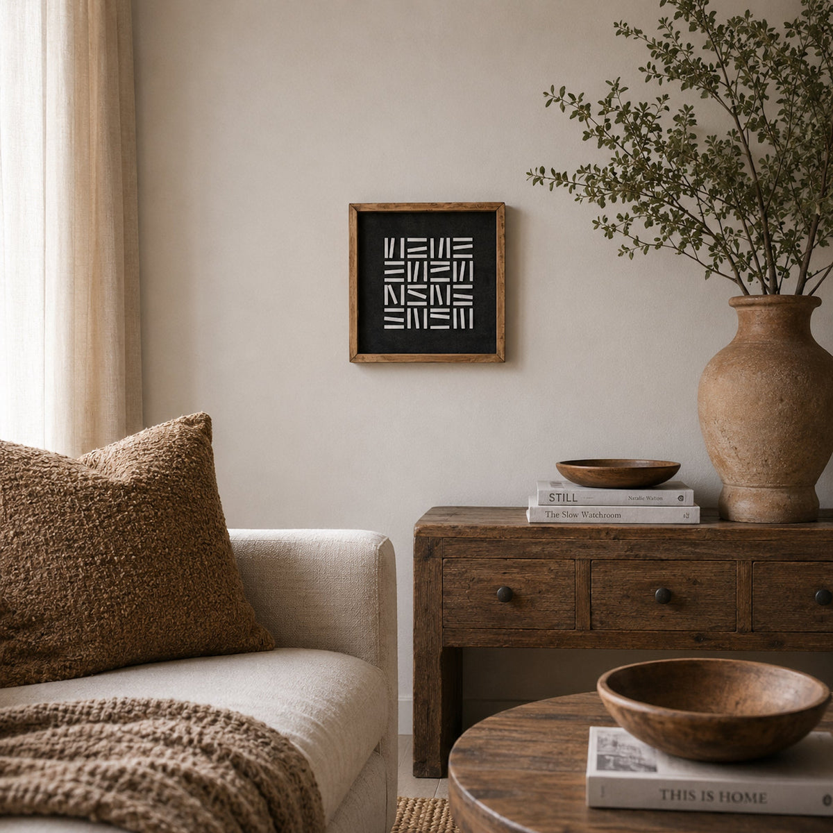 Once Tasman - Ready To Hang Wall Art - 40x40cm