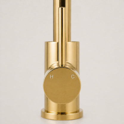 Reno Kitchen Mixer - Polished Gold