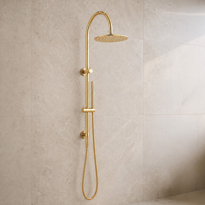 Reno Combination Shower - Polished Gold