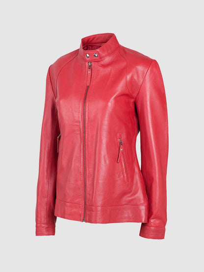 Black Leather Motorcycle Jacket