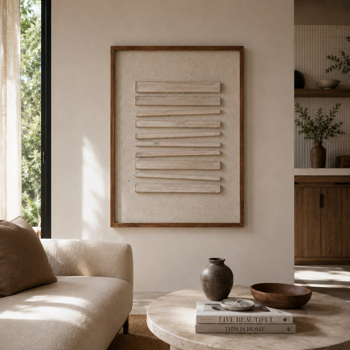 Strahan Horizon Light - Ready To Hang Wall Art - 62x82cm