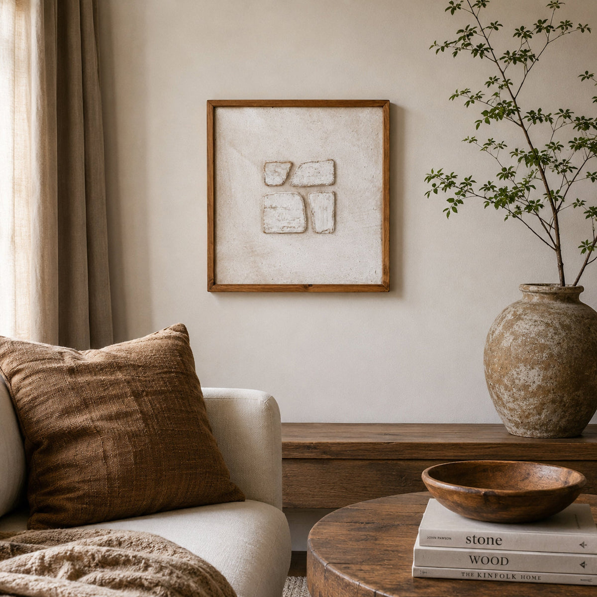 The Tarkine - Ready To Hang Wall Art - 52x52cm
