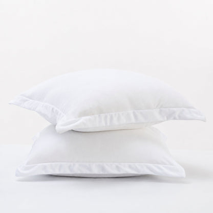 Fur Velvet European Pillowcase Set - Ivory