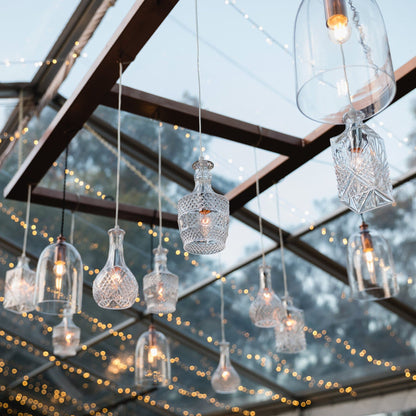 Whisky Wine Decanter Glass Pendant Light